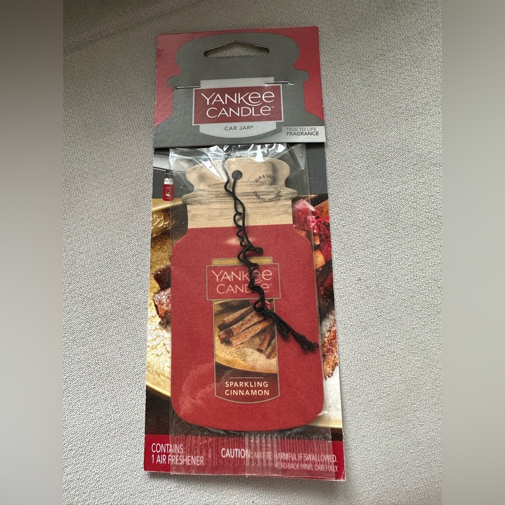 Yankee Candle Car Jar Sparkling Cinnamon